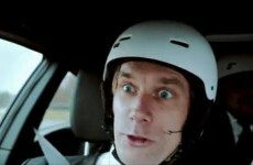How to sing Jingle Bells while terrified by a speeding car