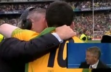 VIDEO: Martin McHugh recalls the magic moment he embraced his All-Ireland winning son last September