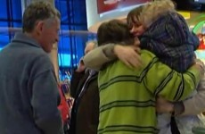 Welcome home! Emotional Christmas homecomings at Dublin Airport (video)