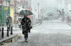 No white Christmas but hail, fog and thunder on the way