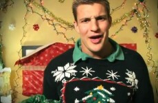 New England Patriots star Rob Gronkowski wants to wish you a Happy Christmas