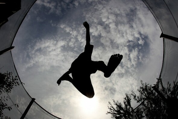 Trampoline Wall