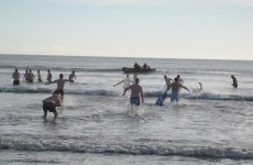 Swimmers brave the sea to raise money for Ballycotton Lifeboat