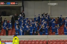 VIDEO: Leeds fans get into the Christmas spirit