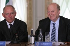Worst of the euro crisis is 'behind us', says German finance minister