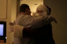 VIDEO: An amazing visit from Santa Claus