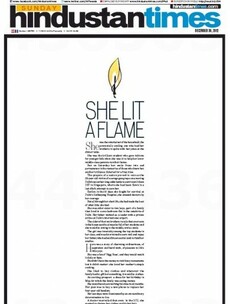 'She lit a flame': India's newspapers send a message over rape death