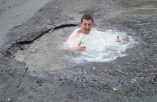 VIDEO: Is this Ireland's biggest pothole?