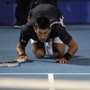 VIDEO: Djokovic narrowly escapes serious injury in Australia