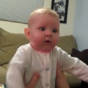 VIDEO: This baby is TERRIFIED of vacuum cleaners