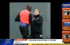 Why always him? Balotelli and Mancini pulled apart following training ground bust-up