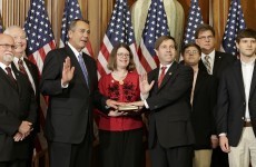 New US Congress sworn in ahead of tough spending talks
