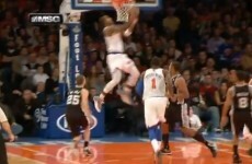 VIDEO: JR Smith's stunning reverse alley-oop from last night