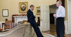 Pic: The moment Obama learned of Sandy Hook shooting