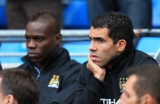 Carlos Tevez gives guiding hand to Balotelli