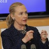 Hillary Clinton returns to work, to meet with American ambassador to Ireland