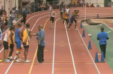 VIDEO: Track brawl breaks out during high school relay race