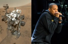 So the Mars Curiosity Rover likes listening to Jay Z...