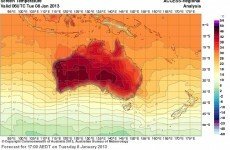 Record heat sees Australia map upgrade