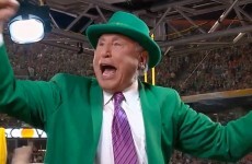 Begorrah! America watched an ESPN pundit dance around in a leprechaun costume last night