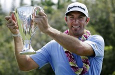 Season's greetings: Johnson clinches win in weather-bashed Hawaii