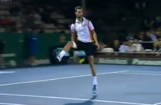 How about this piece of ridiculousness from French tennis player Benoit Paire?