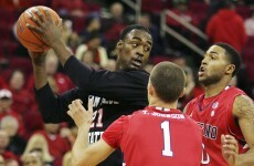 This San Diego college basketball player wins all of the prizes for his outrageous alley-oop