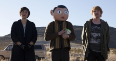 That's Michael Fassbender under that head...