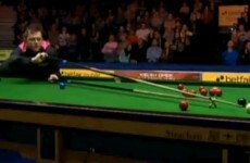 VIDEO: Mark Allen raises a laugh at Ally Pally thanks to this effort with the rest...