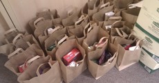 PICS: Students' unions hand out food bags as grant crisis continues