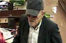 The 'Geezer Bandit' strikes again...