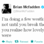 Tweet Sweeper: Brian McFadden yearns for the Westlife days