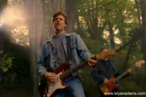 Bryan Adams: owner of the only denim jacket in Nottingham Forest