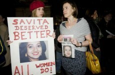 Pro life and pro choice abortion demos go head-to-head today