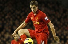VIDEO: Jordan Henderson puts Liverpool ahead with volley against Norwich
