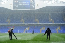 Spurs v Man United gets the go-ahead after bad weather threatens fixture