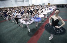 Photos: Dublin ballet dancers attempt a new world record