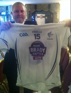 Hamtastic! Kildare's GAA jersey with new sponsor