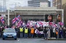 Eleven arrested for blocking roads in Northern Ireland protests