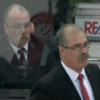 Hockey coach is stalked by uncanny lookalike with impressive moustache