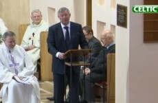 VIDEO: Alex Ferguson pays tribute to Sligo-born Celtic legend Sean Fallon at funeral today