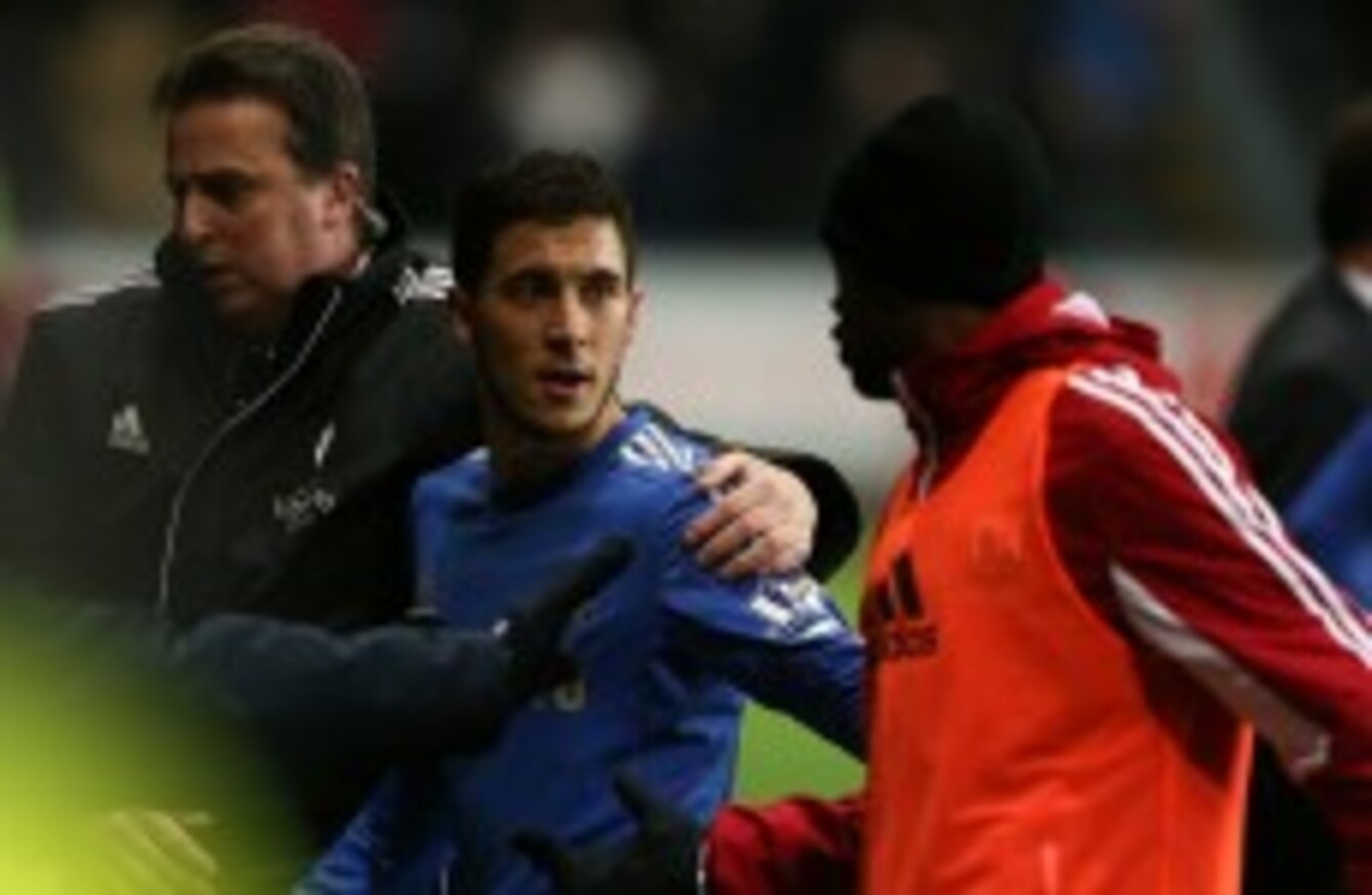 No Police Charge As Hazard Apologises To Ball Boy The42