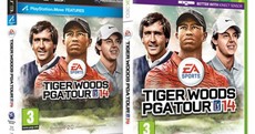 Three's company: Rory, Seve join Tiger on the cover of his latest game
