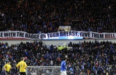 VIDEO: Lone piper's tribute to late Rangers fan during Ibrox minute's silence