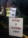 Protest at Papal Nunciature over treatment of Fr Tony Flannery