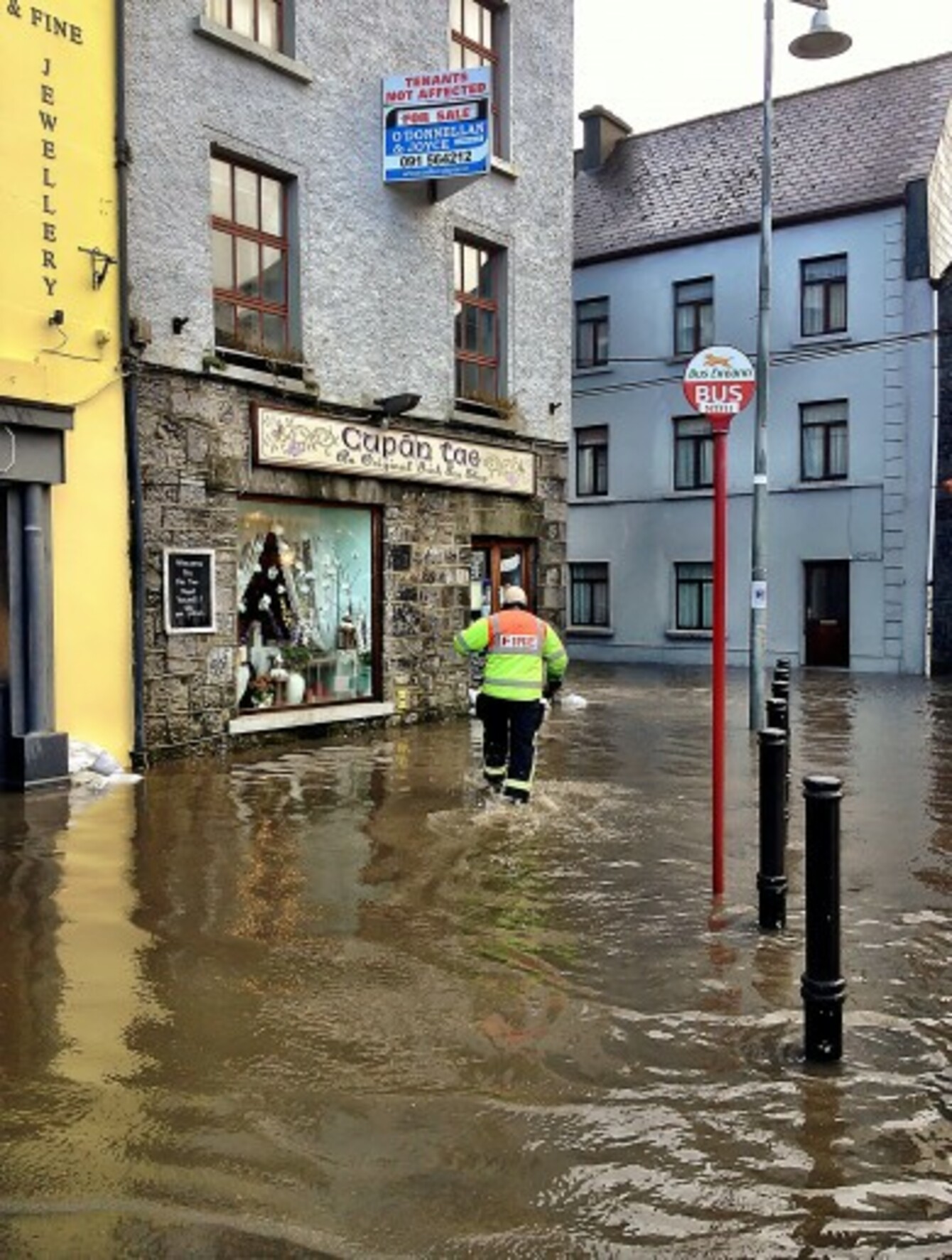 PIC Galway hit by flash floods as weather warning issued