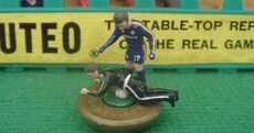 Flick to kick... the ballboy: Get your Eden Hazard Subbuteo figurines while they're hot
