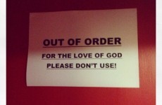 Gallery: These toilets are out of order... really out of order