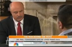 Dead girlfriend hoax: Dr Phil says prankster was 'in love' with Manti Te'o
