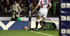 15 steps to a wonder-try: Shane Horgan's last-gasp winner v England, 2006